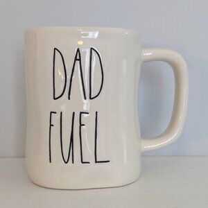 Rae Dunn by Magenta "Dad Fuel" white Ceramic Mug